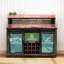 Armoire à vin de ferme avec lumières DEL