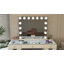Ensemble de coiffeuse avec miroir de maquillage Hollywood