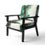 Chaise avec accoudoirs rembourrée Geometric IV-1963969507-1951322358
