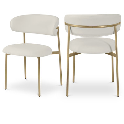 Lupita Upholstered Back Side Chair Dining Chair