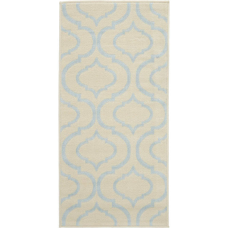 Xinrui Geometric Indoor Rug, Rectangle 2' x 4'