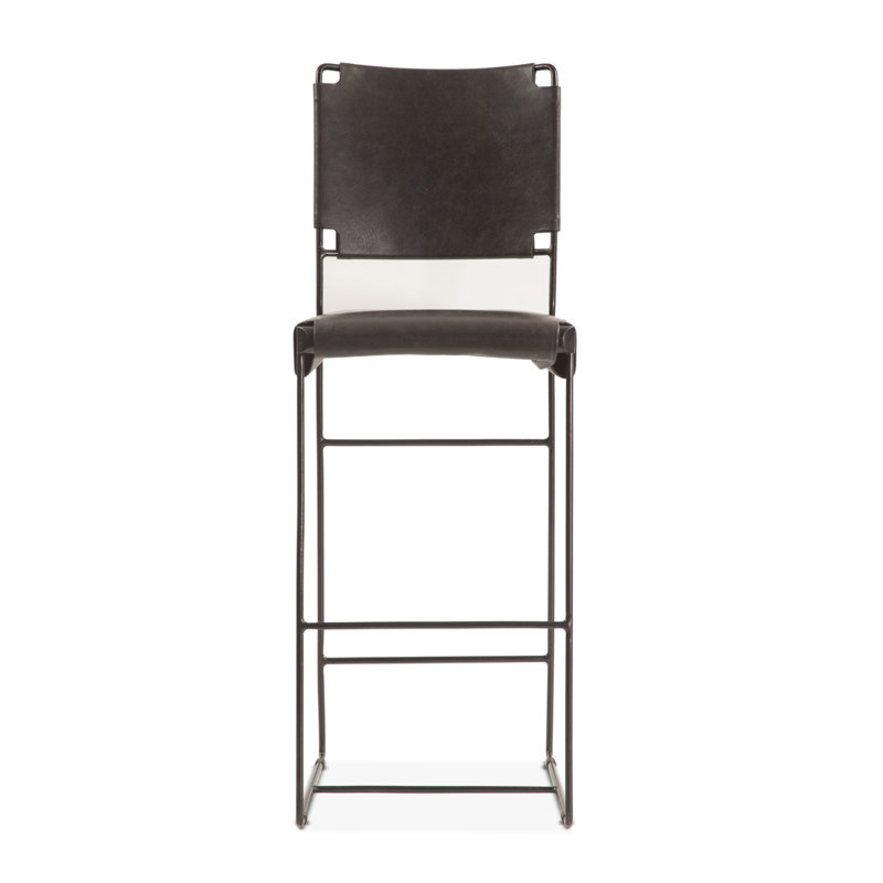 Chaise de bar 18 po Buffalo, Tabouret de comptoir (siège d'une hauteur de 25 p, Gris