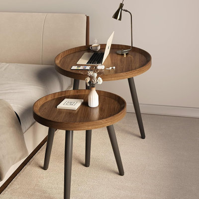 Ensemble de 2 tables basses Mid-Century Modernes