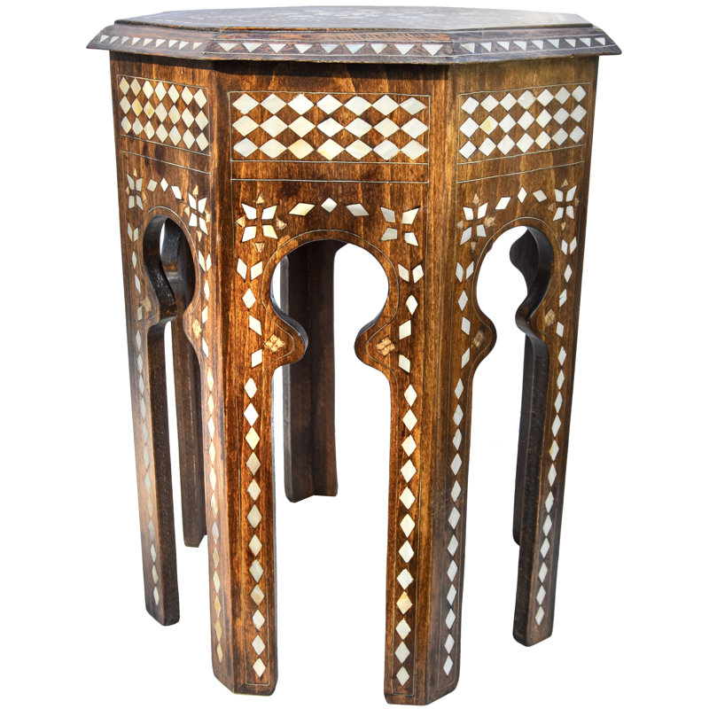 Solid Wood End Table