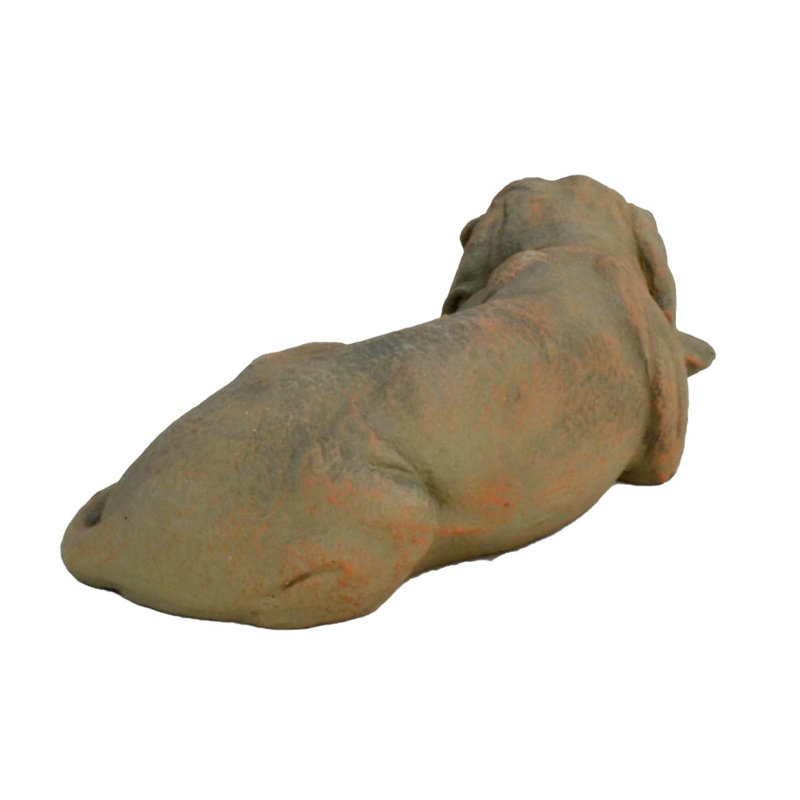 Animals Weather Resistant Plastic Garden Statue, Sienna Sand