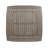Outdoor Square Acacia Wood Table With Straight Legs, Gray-95944337