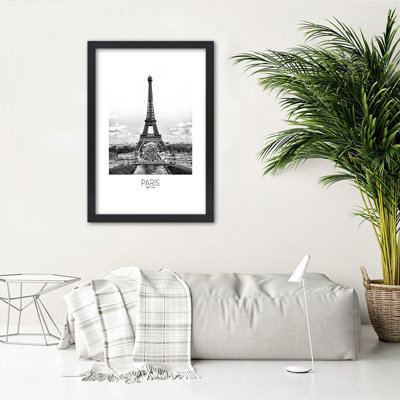 City Of Paris Eiffel Tower - Single Picture Frame Print