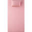Matelas simple de 7 pouces, oreiller inclus, tissu respirant, mousse viscoélastique imprégnée de gel, rose, gel relaxant et confortable