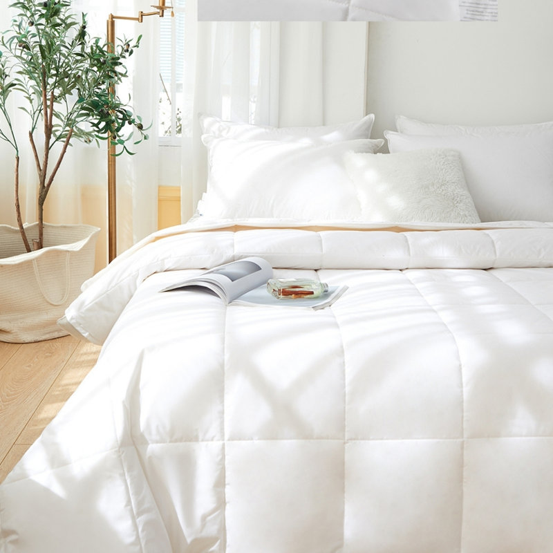 ROYAL ELITE Natural Cooling Comforter, 100% Bamboo Viscose Blanket King Size, King