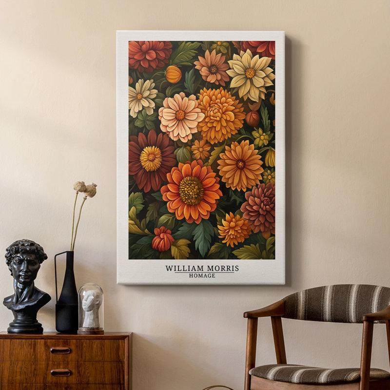 Wm Morris Series XXXI - galerie sur mesure, H 12 po x l 8 po