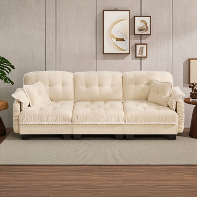 Upholstered 100.7 " Chenille Sofa