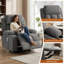 Fauteuil inclinable surdimensionné avec chaleur et massage-2026175019