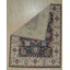 Tapis traditionnel en laine noué à la main gris anthracite