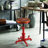 Jaitun Swivel Adjustable Height Counter Stool with Metal Frame-903460905