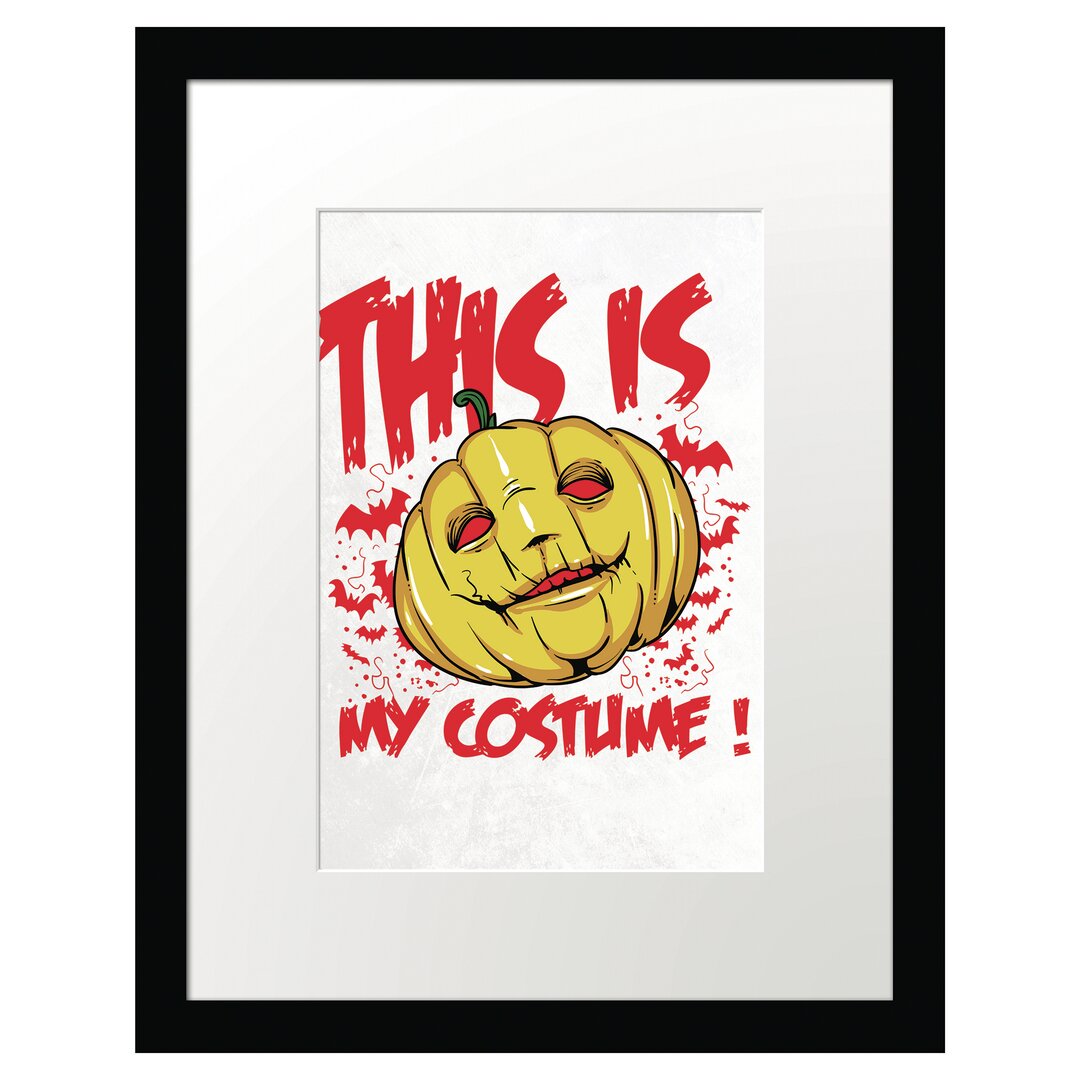 Gerahmtes Poster My Costume Light