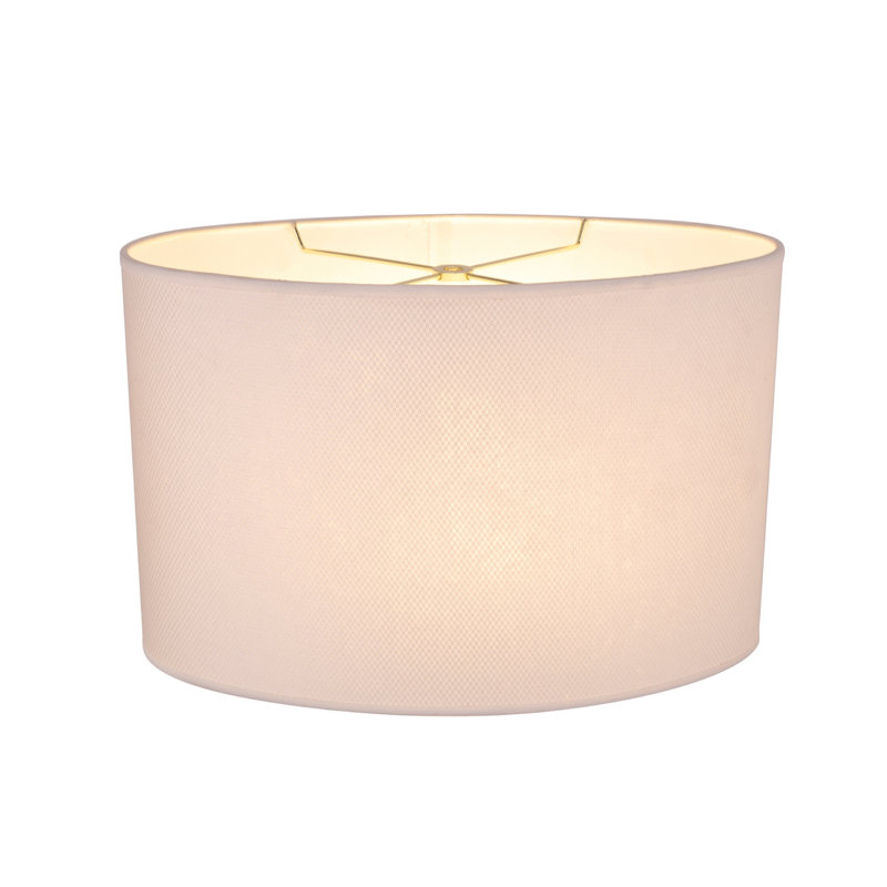 10'' H Linen Oval Lamp Shade