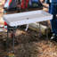 Table de nettoyage pliable portative 4pi