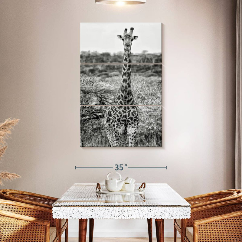 Brampt Awesome Afrique du Sud - girafe d'Afrique, H 38 po x l 24 po