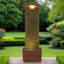 Fontaine courcée intérieure / extérieure avec lumières DEL Barcot-401657019