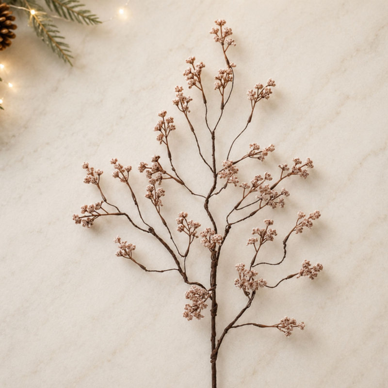 Mini branche de baies (ensemble de 4)