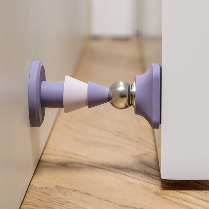 Butoir de porte magnétique, Mauve