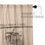 Rideau de douche en coton Sawyer Mill