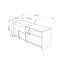 6 Pair Shoe Storage Cabinet-516770001