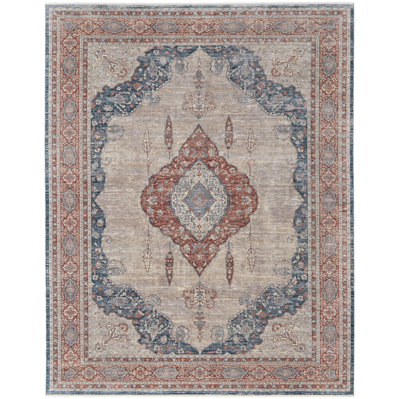 Remika Oriental Indoor Rug, Rectangle 9'6" x 12'7"