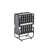 75" Folding Bed With Adjustable Headboard & 5" Memory Foam