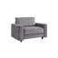 Chaise rembourrée en velours côtelé Modern-666597750
