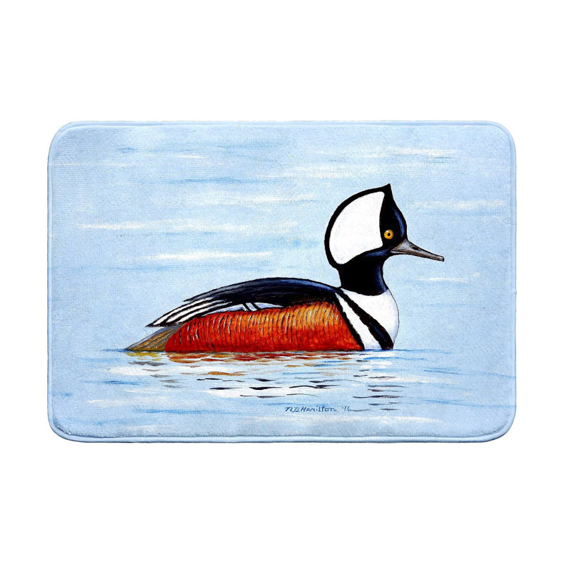 Tapis de bain à capuchon Merganser, Simple - L 24 po x l 36 po