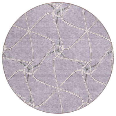  Aleg Area Rug with Non-Slip Backing