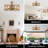 31" Caged Ceiling Fan with Dimmable Light Kit and Remote Control