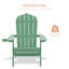 Chaise Adirondack pliante en résine en plastique Adirondack-93055444