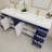 84" Double Bathroom Vanity Set with Drawers and Doors-70381270