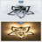 24in Modern Floral Flush Mount Ceiling Fan with LED Light-1534465666