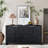 Farmhouse Style 4 Door Wooden Cabinet-104979277