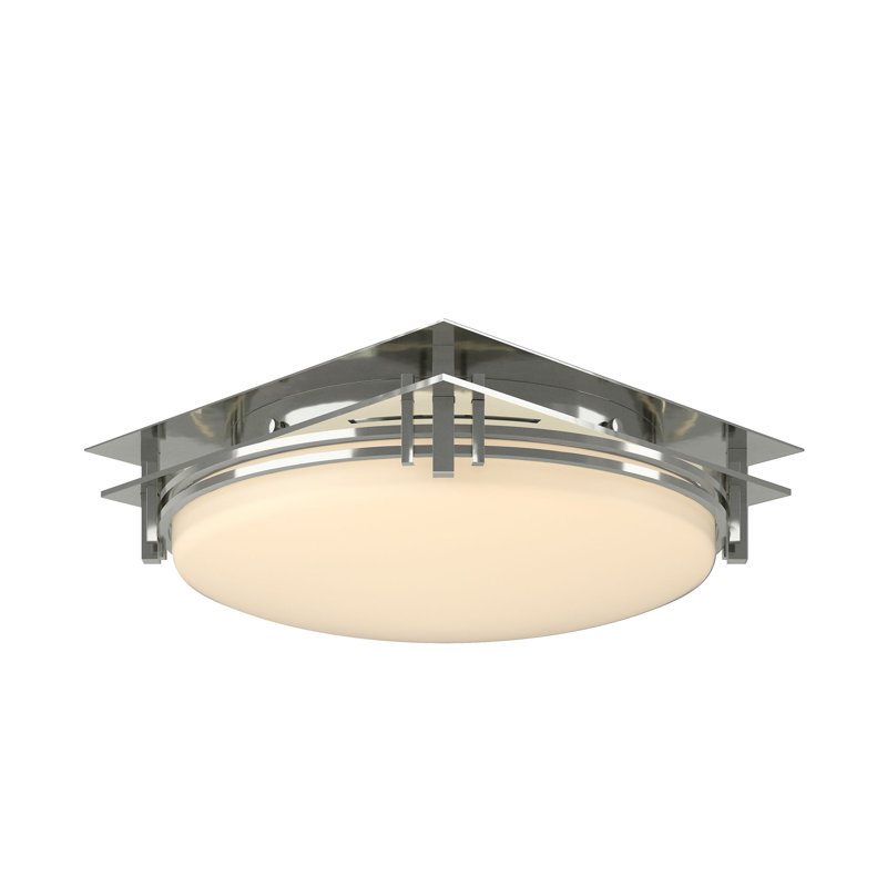 Banded 2 - Light Flush Mount, Sterling