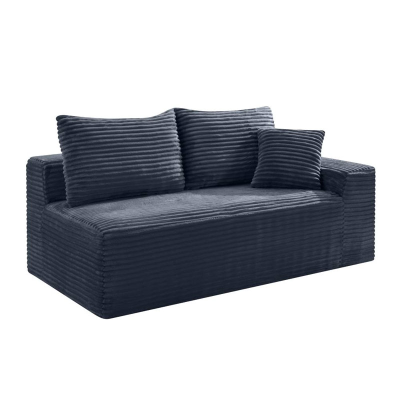 Causeuse sans accoudoirs (gris)