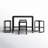 Armando Patio Dining Set with Rectangular Table-385319930-385319929
