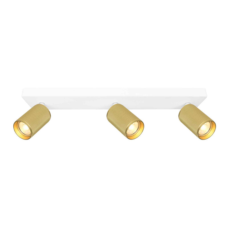 Alexzandria Flush Mount, White