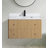 La Jolla 36" Single Floating Bathroom Vanity With Engineered Quartz Top