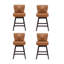 Tabouret de comptoir pivotant de 26 po Arabele-87800162