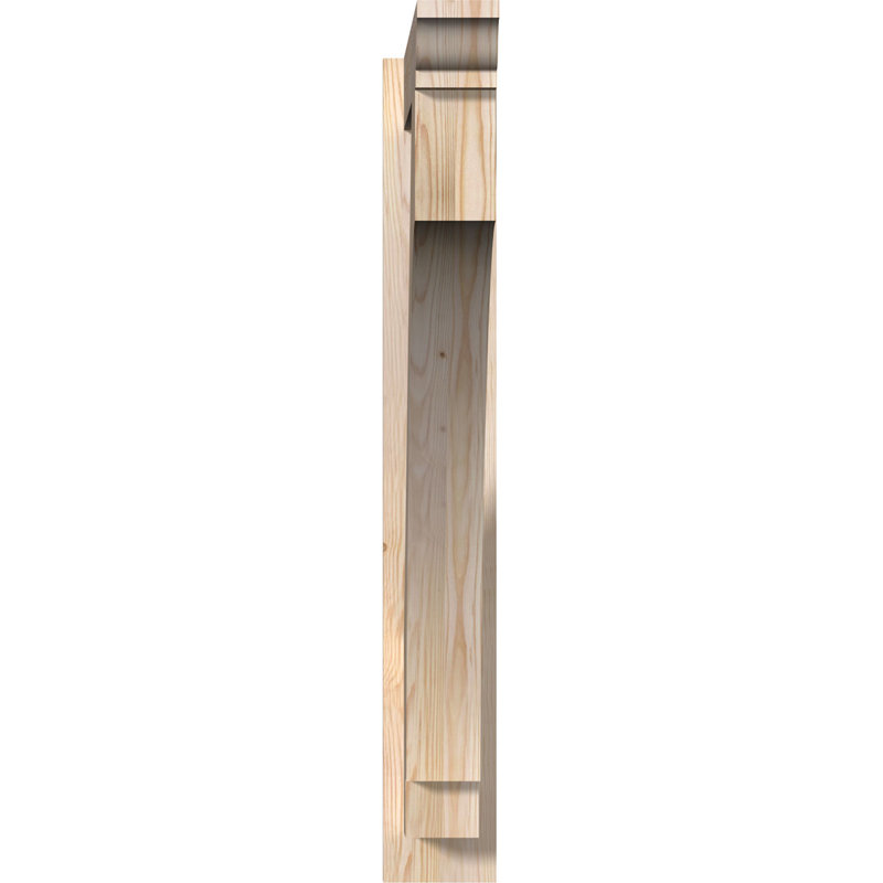 Persienne impériale traditionnelle, Cèdre rouge de l'Ouest de 6 po (sciage brut), P 32 po x H 40 po