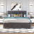 Upholstered Platform Bed with 2 Drawers-1722642331
