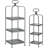 Kalalou 2-Piece 3-Tier Display Stand Set With Galvanized Metal Trays A868D5B0D9734D49BC6FAF3E87D73742