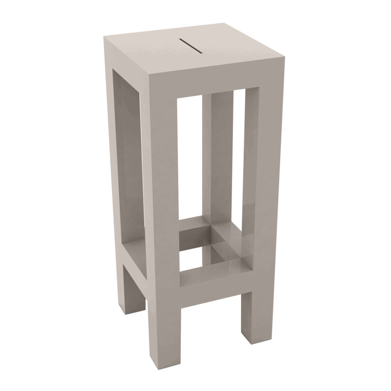 Tabouret de bar 28,25 po Jut, Taupe