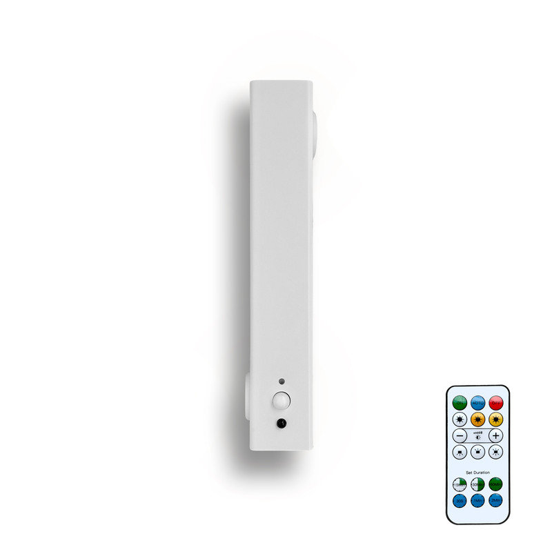 Veilleuses à détecteur de mouvement à DEL, lumière murale rechargeable à piles 2500 mAh sans connexion électrique avec interrupteur, pile d'éclairage sans fil pour les escaliers de chambre à coucher