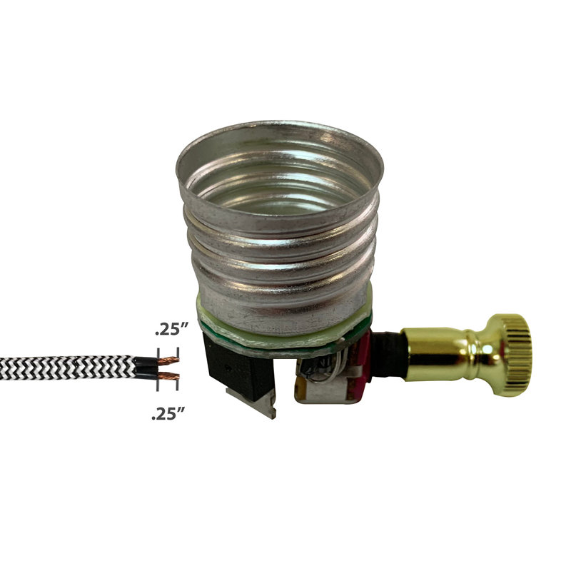 Variateur 150 watts, Laiton poli
