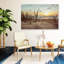 «Coastal Beach» IDÉE4WALL, art mural sur toile, scène romantique de la mer, reproduction d'art encadrée-67534651
